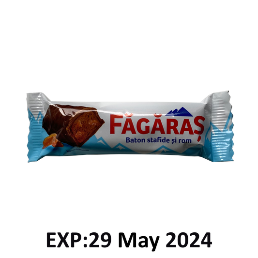 CHOCOLATE BAR WITH RUM AND RAISINS FAGARASH 30 g