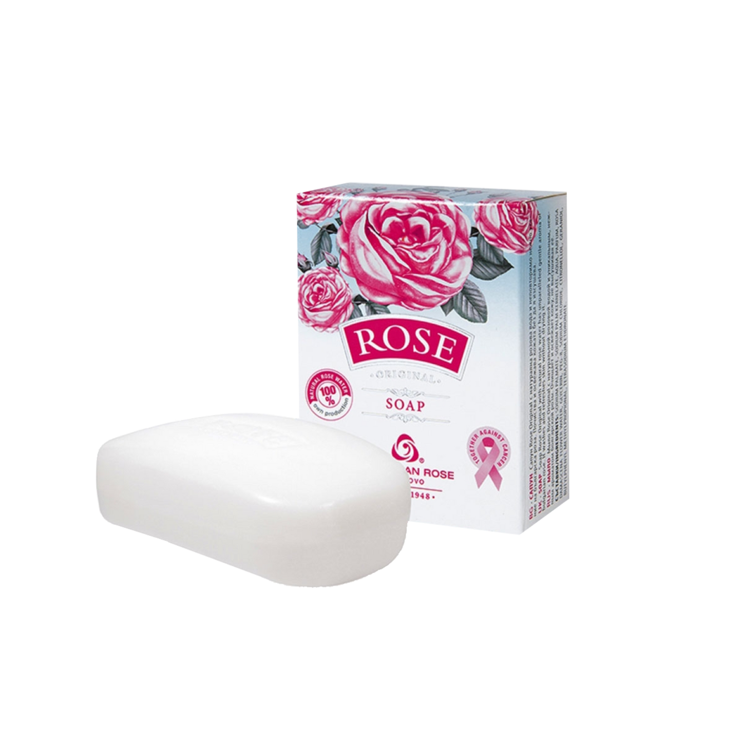 CREAM SOAP BULGARIAN ROSE KARLOVO 100 g