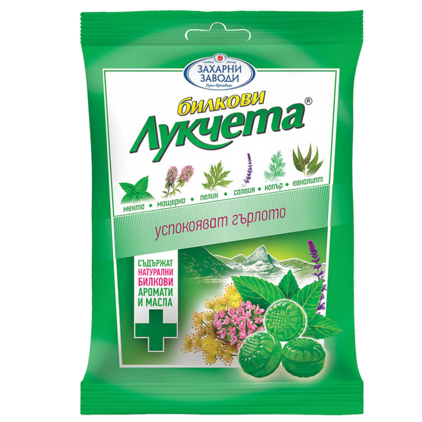 BONBONS LUKCHETA HERBALS 75 g