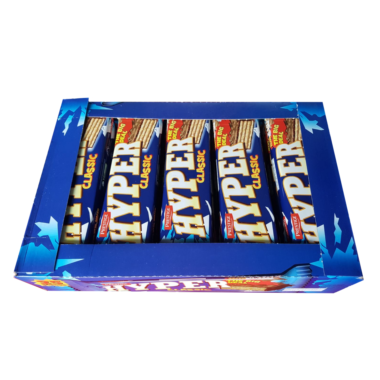 GAUFRETTES HYPER CLASSIQUES ENROBÉES DE CHOCOLAT BOÎTE/25 MCX х 50 g