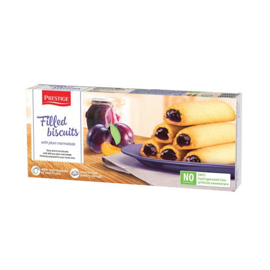 BISCUITS WITH PLUM BUTTER FILLING PRESTIGE 134 g