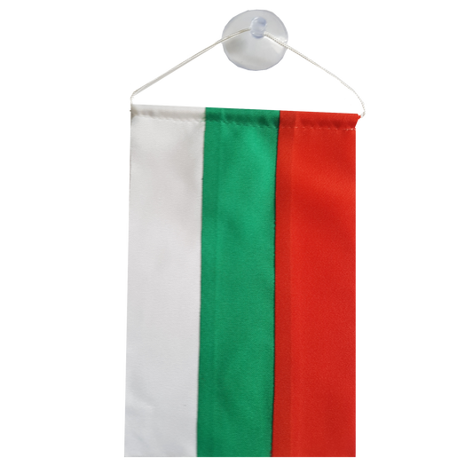 BG NATIONAL FLAG 10cm/15cm WITH SUCTION CUP