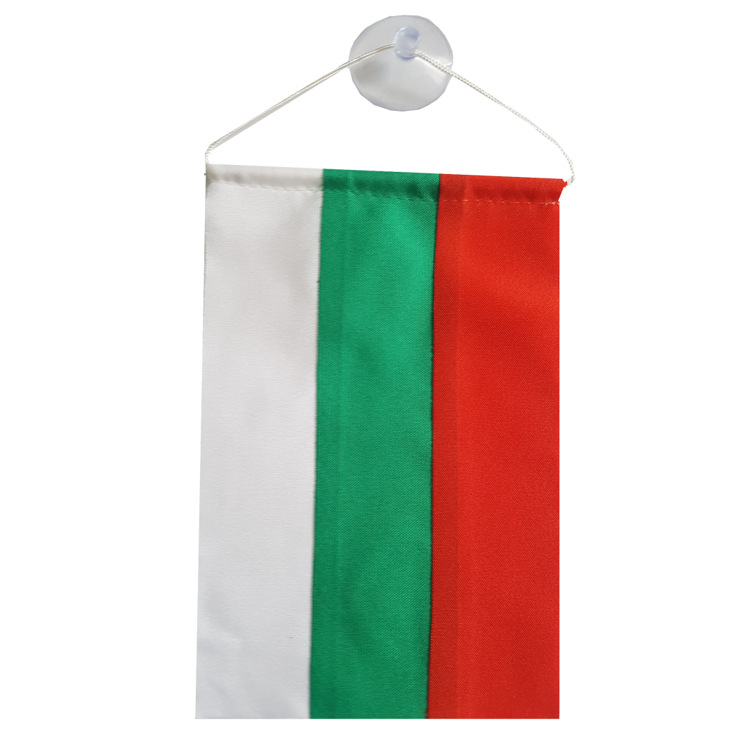 BG NATIONAL FLAG 10cm/15cm WITH SUCTION CUP